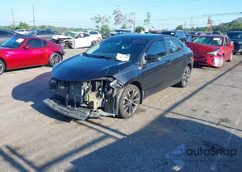 2017 Toyota Corolla Se из США, поврежденный, VIN 5YFBURHE2HP728308